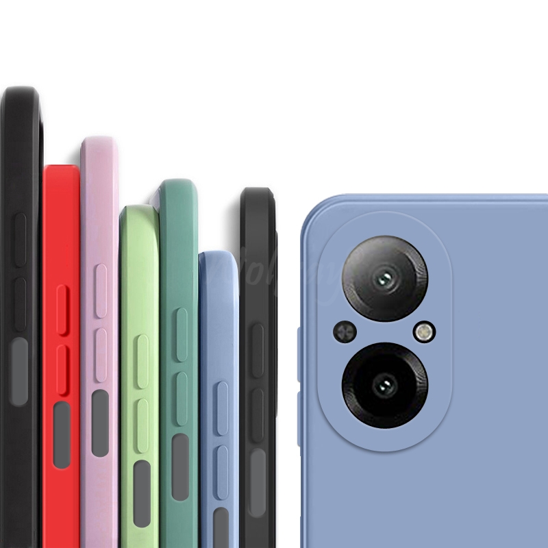 Realme C67 - Dla Realme C67 etui płynny silikon